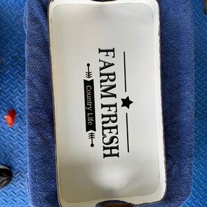 Farm Fresh Country Life Tray